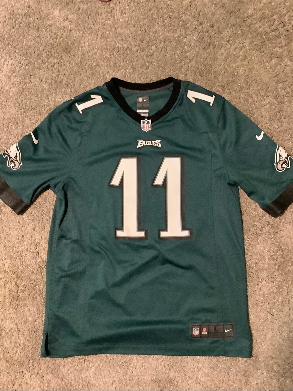 Philadelphia Eagles Carson Wentz #11 Nike Jersey